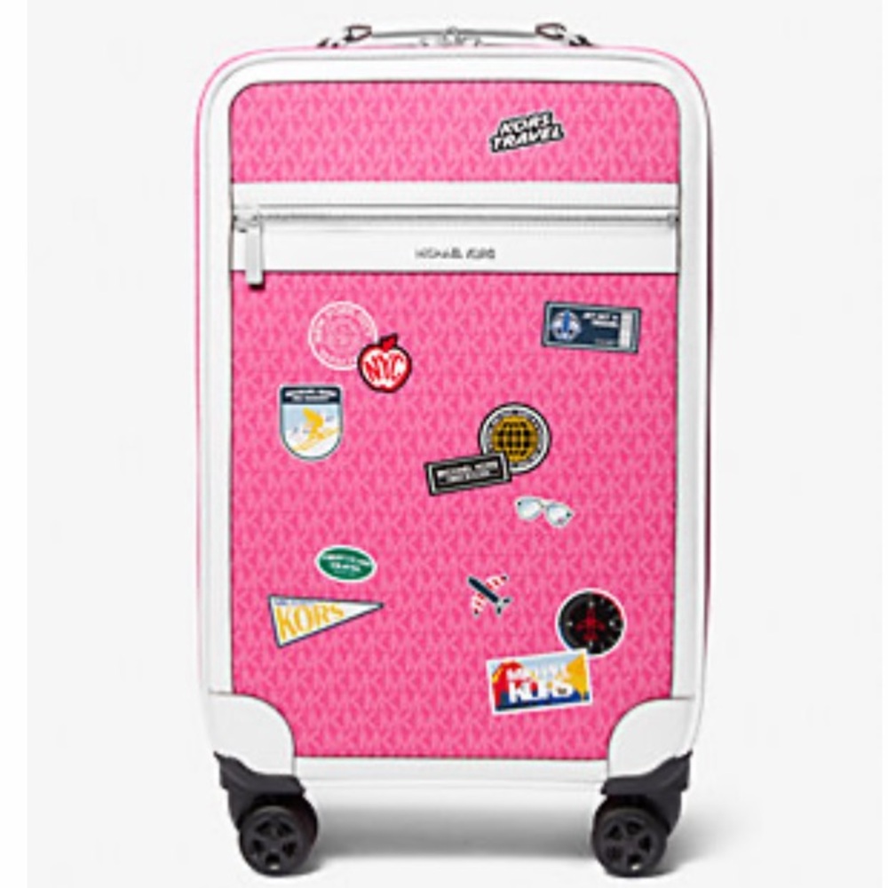 Small Embellished Signature
Logo Suitcase